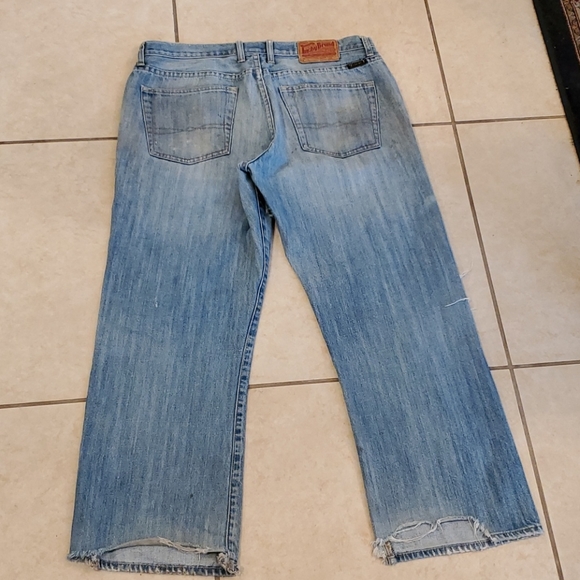 Lucky Brand blue jeans 34x30 - Picture 3 of 4